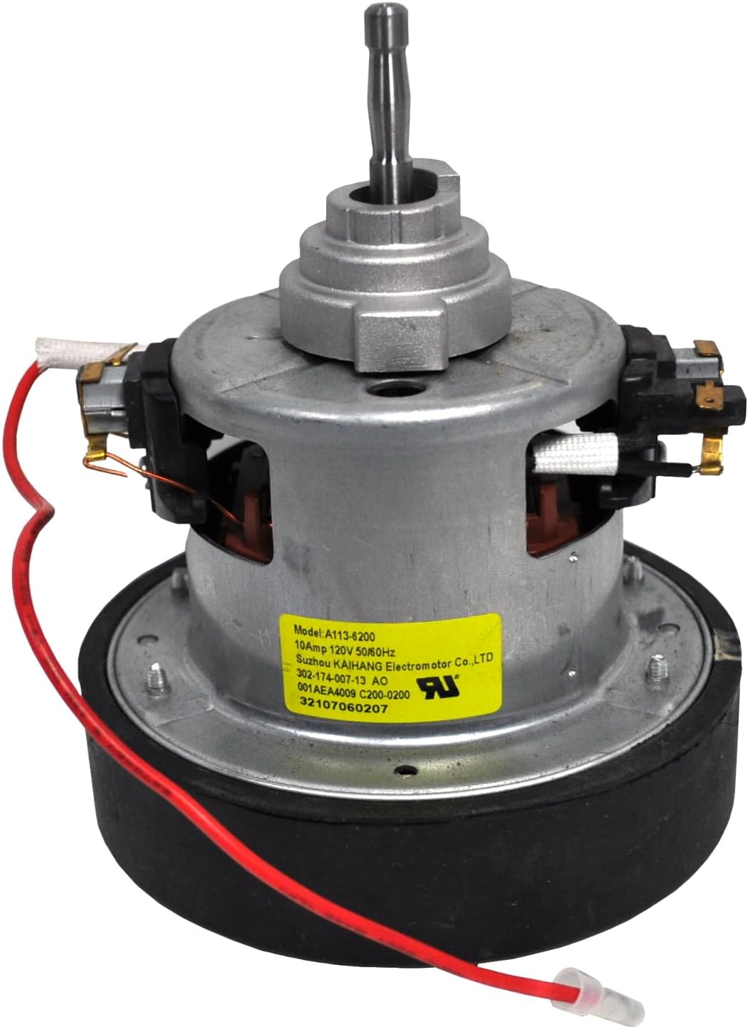 Carpet Pro Vacuum Cleaner Motor for CPU1, CPU1T, CPU2 and CPU2T, Fuller FBHD, Titan TC6000, TC600.2 # D200-0200, PA8222LF