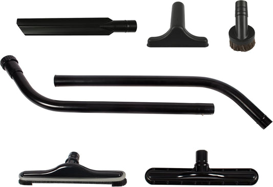 Backpack Vacuum Attachment Kit with EZ-Glide Tool, 14" Floor Brush, and 2-Piece S-Wand