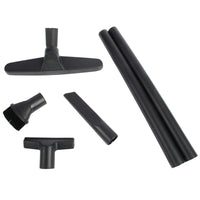 Accesories Attachment Set with Extension Wands for 35mm Diameter Miele and Sebo Vacuums, Black