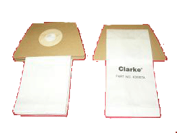 Clarke 63087A Napsack Vacuum Cleaner Bags - 6 Pack