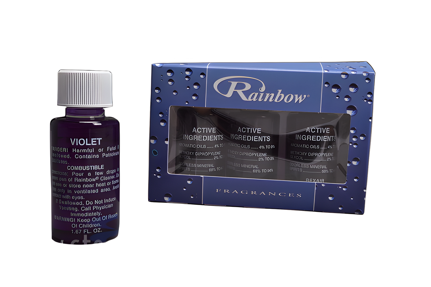 Rainbow Rexair Fragrance Pack, 1.6oz, 4pk, Violet Vacuum #R14940