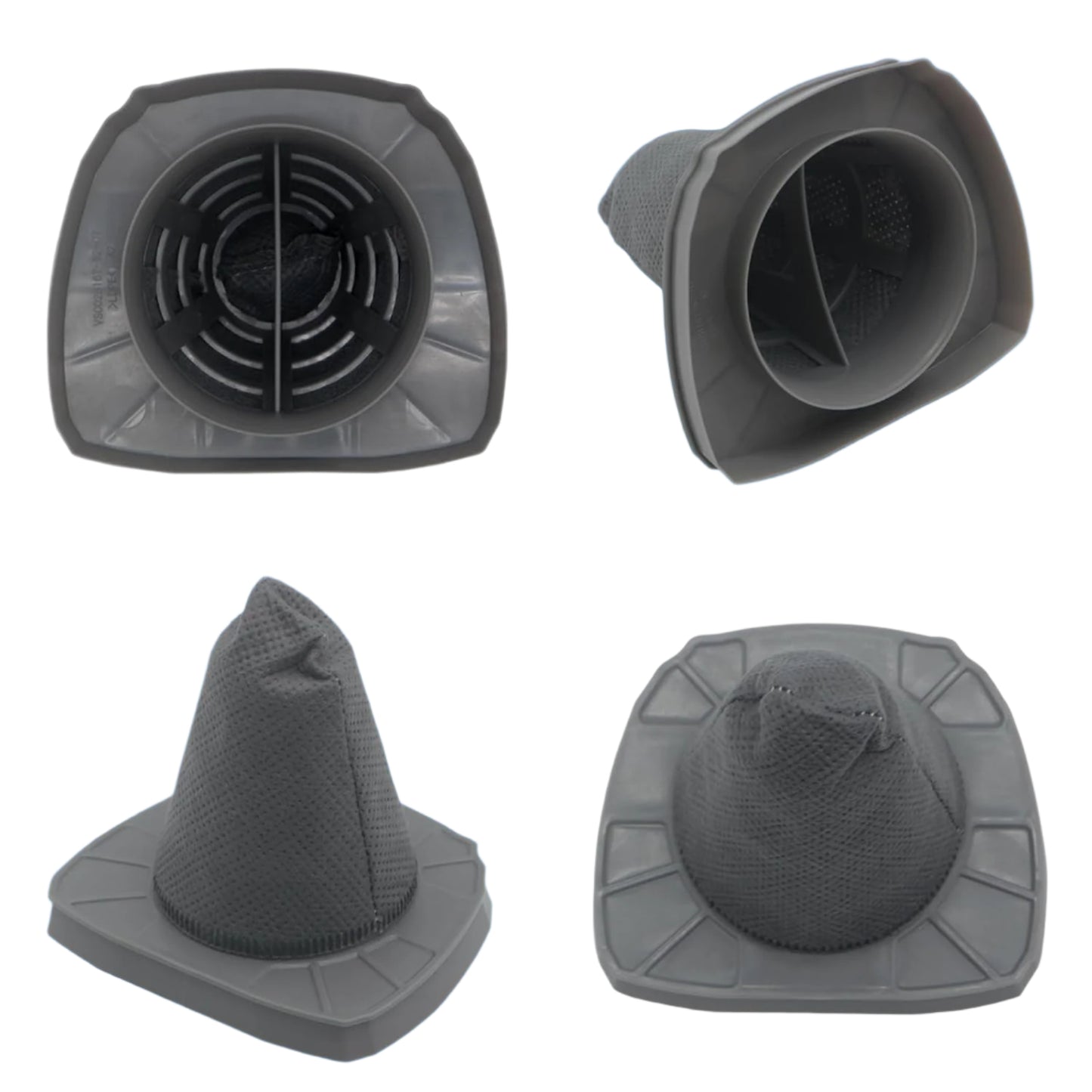 Replacement Filters For EUREKA NES100, For Black & Decker BDST1601 3-in-1 Vacuum, Compare to Part# ST0106 & ST0107, 4 Pack HEPA Filters & 4 Pack Sponge Filters