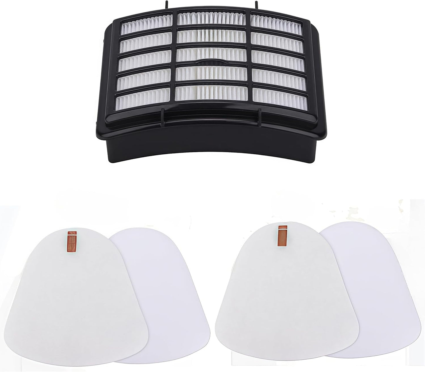 Shark Navigator Lift-Away NV350, NV351, NV352, NV355, NV356, NV356E, NV357 Pre-Filter Kit (Containing 1 HEPA and 2 Foam Filter Kits), 2x650, 1x651