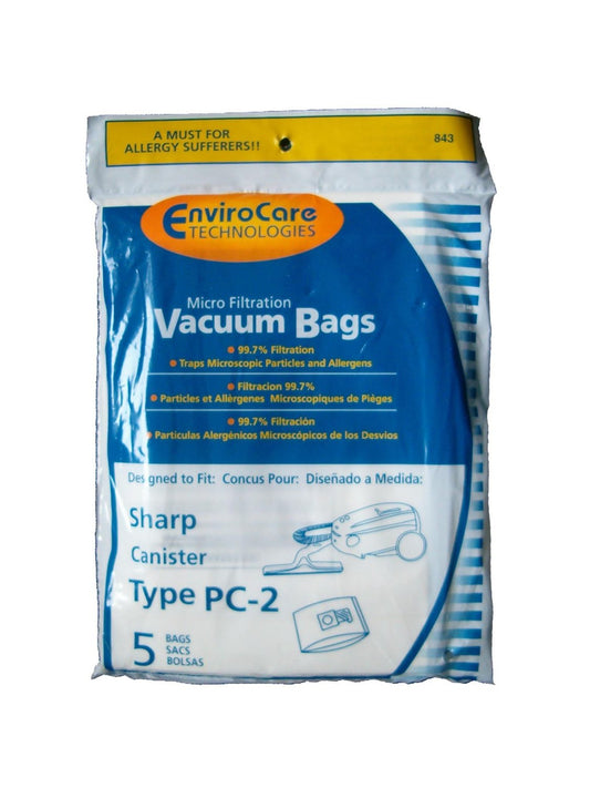 Sharp Canister EC-6311/7311 Bags 5PK
