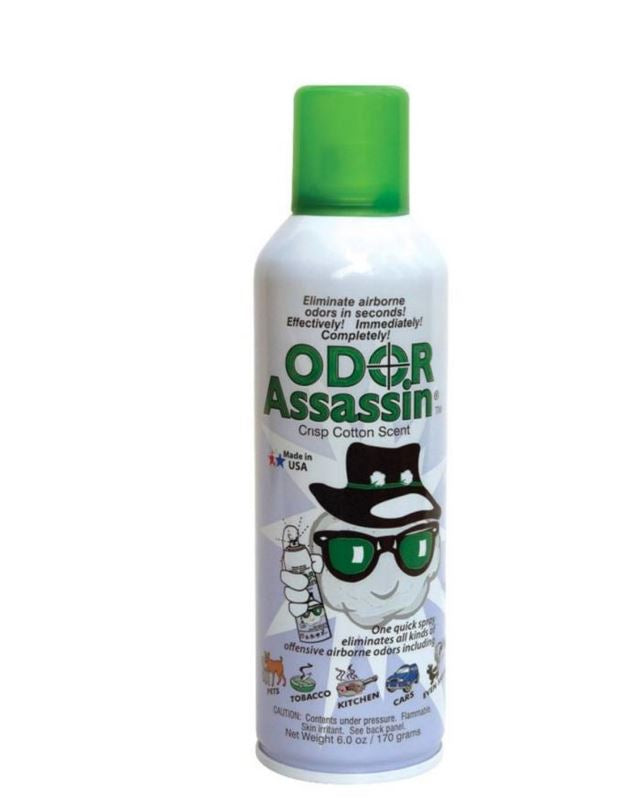 Odor Assassin Odor Eliminator Crisp Cotton Scent