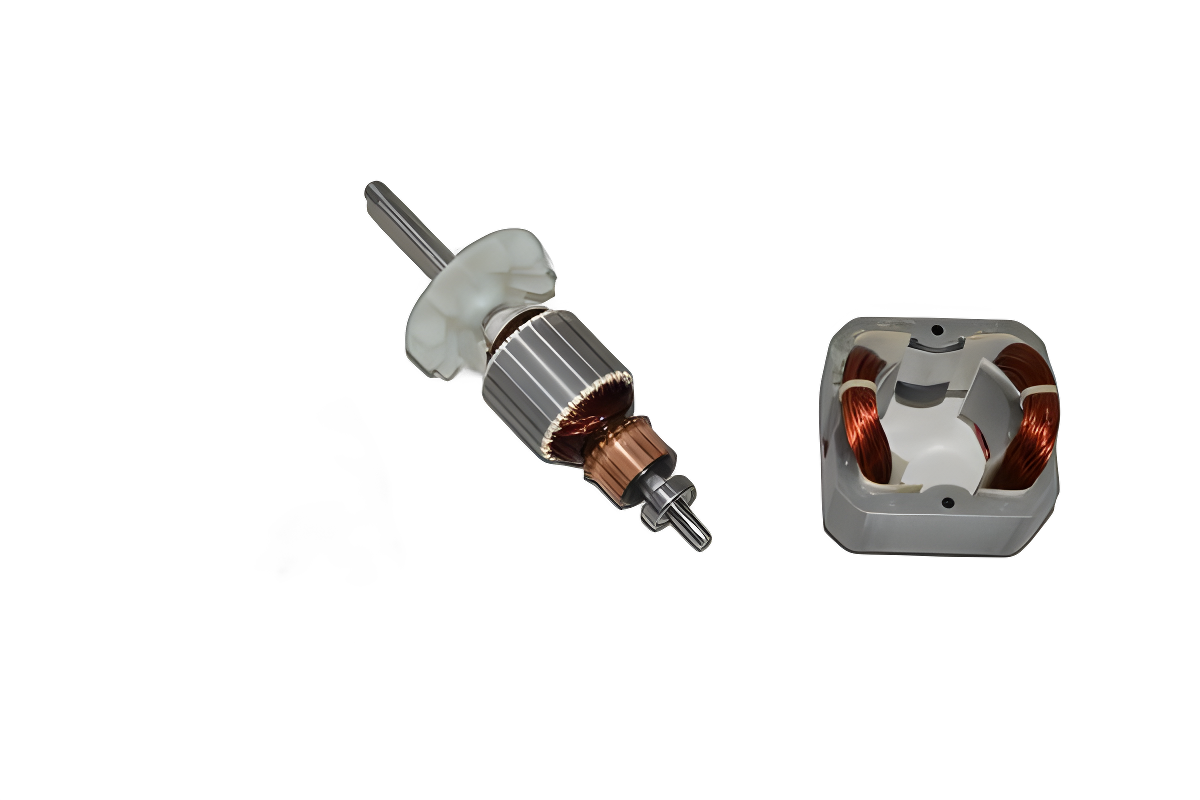 Motor Kit Kirby Avalir Platinum, contains Armature, Field Coil, 2 Carbon Brushes Vacuum #880326A