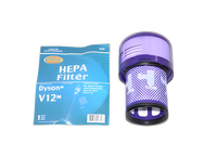 Filter For Hepa Dyson V12 Battery Stick Vac Vacuum, Fits V12 Detect Slim, V12 Slim, SV30, SV34, SV35 Cordless Vacuum, Compare to Part 971517-01 #F639
