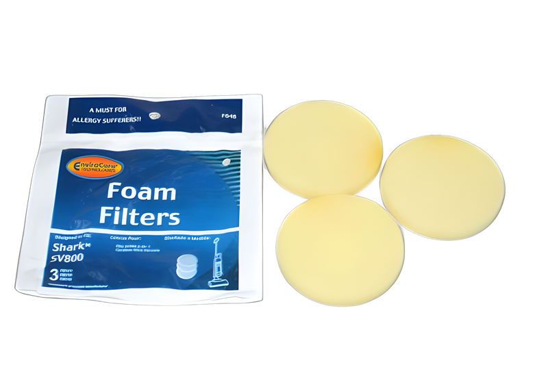 Filter for Dust Cup Shark Sv800, 3pk, Cord Less Stickoem# Xf800w Vacuum #F648