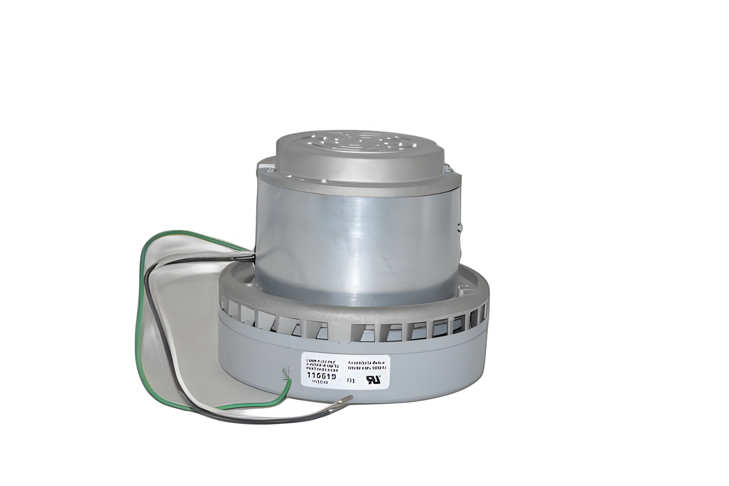 Motor, Lamb 2 Stage, 220 Volt, 7.2'',central Vac Vacuum #115519