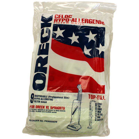 oreck xl 9100 bags
