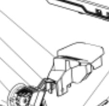 PEDAL,HANDLE RELEASE-ELECTROLUX EL30B POWER NOZZLE