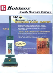 Koblenz P-810 2-Speed Polisher/Shampooer for Hardwood Floor Cleaner