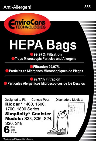 Cirrus ProGrade True HEPA Filtration Bags - 30 Bags - Generic