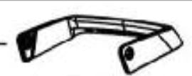 Bissell 8852 Tank Lid Handle