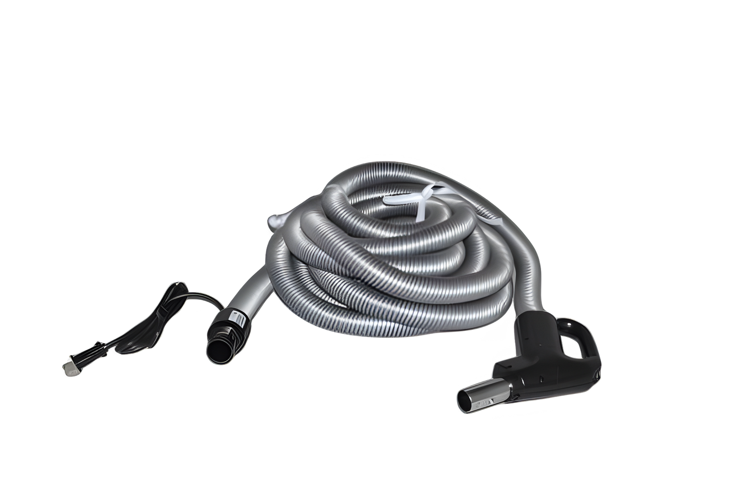 Plastiflex Hose Assy Wessel Werk, Chateau, 30ft, W/pigtaildual Switch, Black & Gray Vacuum #SZ902138030BCUI