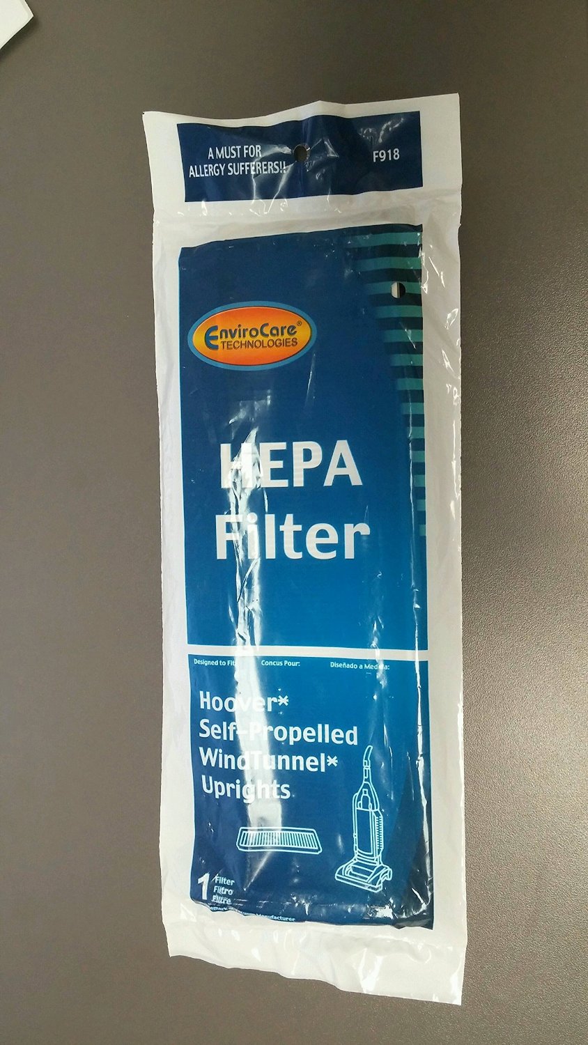 (2) Hoover Windtunnel Pleated HEPA Vacuum Filter, Upright, Self propelled Vacuum Cleaners, 918