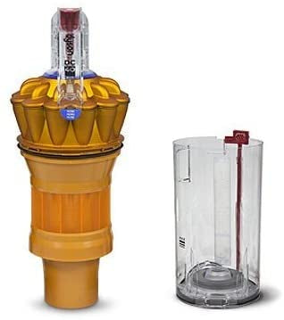 Dyson Dust Bin and Cyclone Assembly, Dc40 Yellow Silver