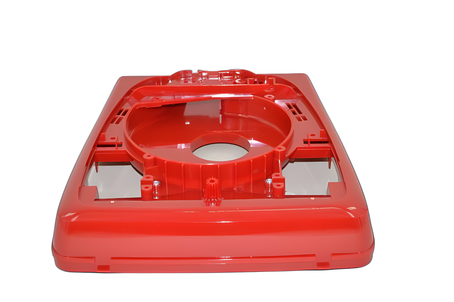 Eureka Base Assembly Sanitaire, Red or Blackscrew on Bag, Wheels on the Outside Vacuum #579025