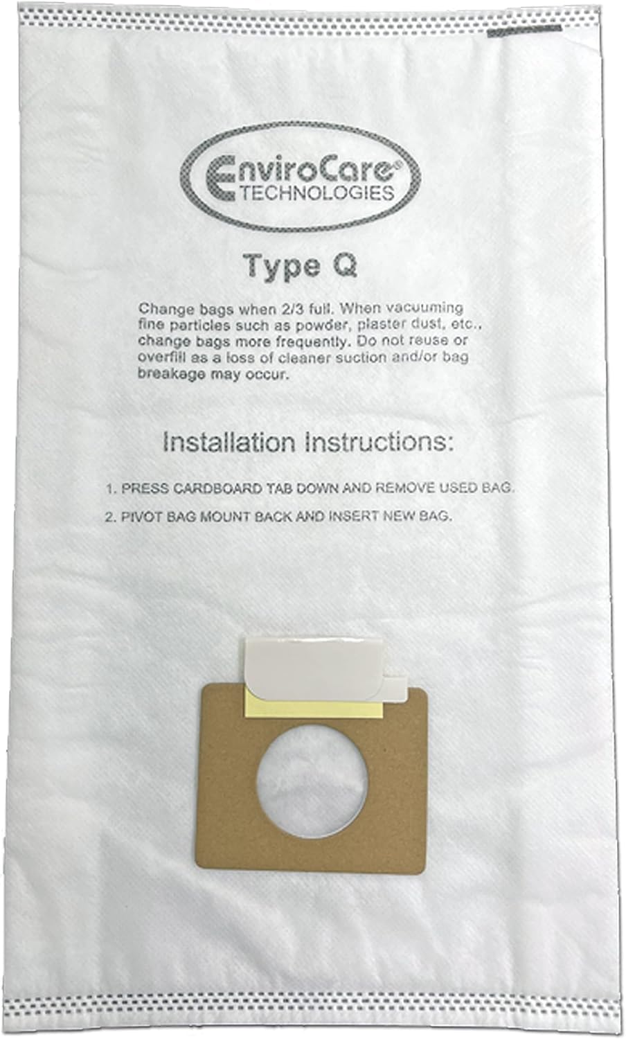 Kenmore 5055, 50557 and 50558 QC Anti-Allergen Synthetic Cloth Bags- 3 Pack