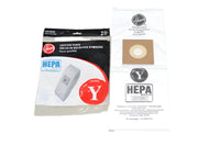 PAPER BAGS-HOOVER,Y,2PK,HEPA