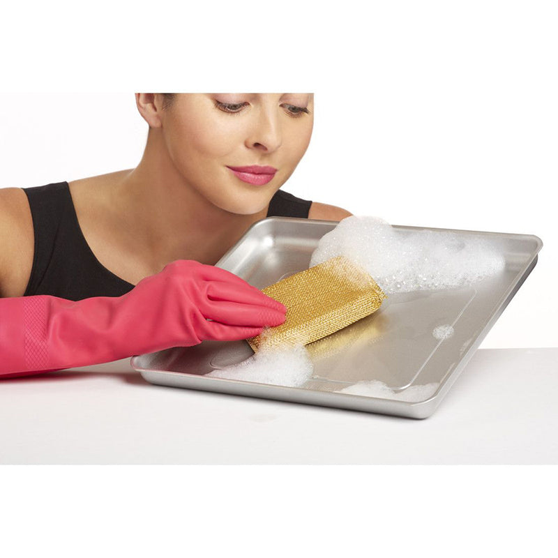 Casabella Sparkle Scrub Sponge, 4-pack
