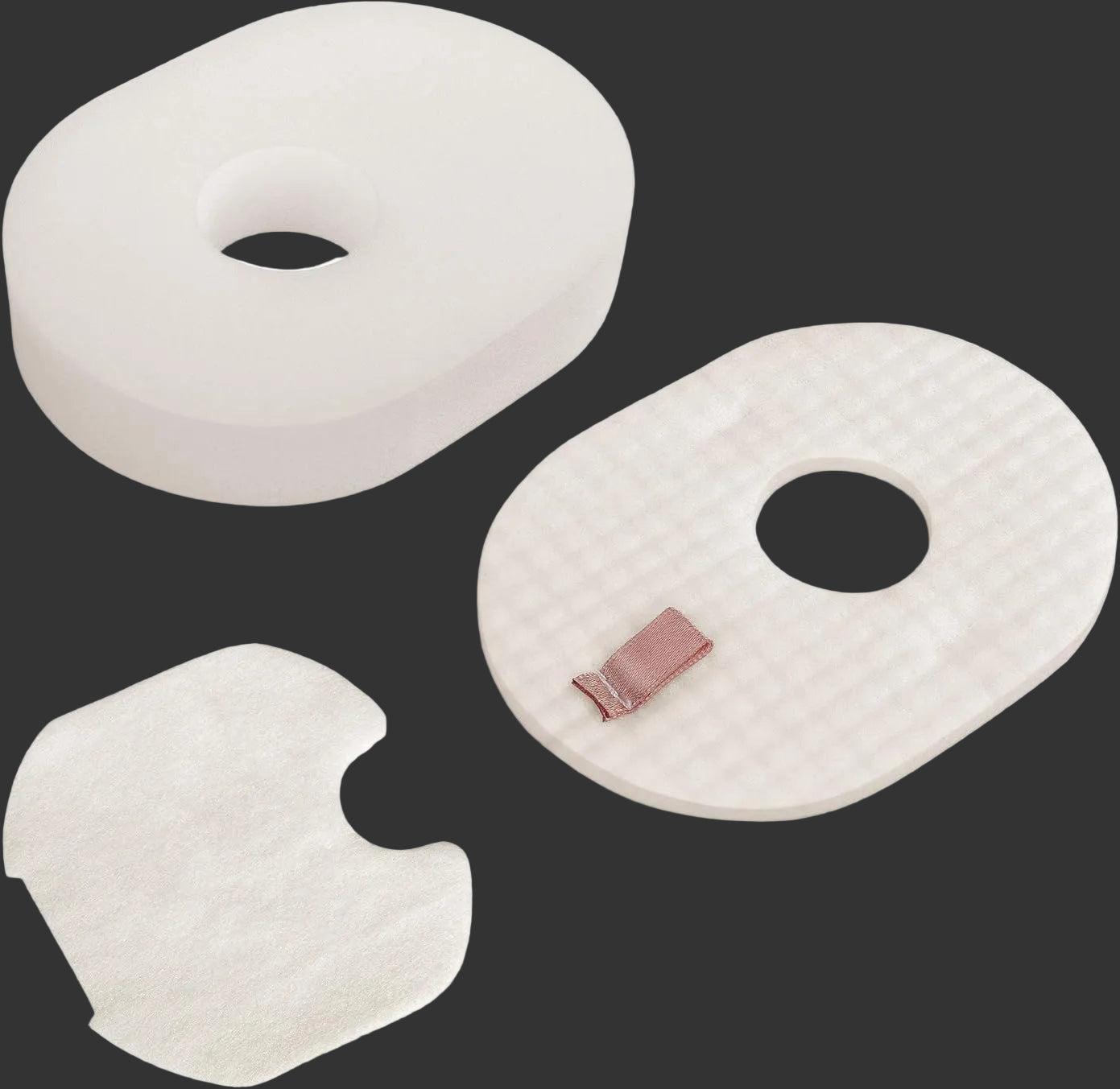 Shark Rocket 3pc Foam & Felt Filter COMBO Kit XFFV300 for HV292, HV300, HV300C, HV300W, HV300WC, HV301, HV301C, HV302, HV302Q, HV303, HV305, HV310, UV450, UV450CCO, UV450CCOFS etc, 655