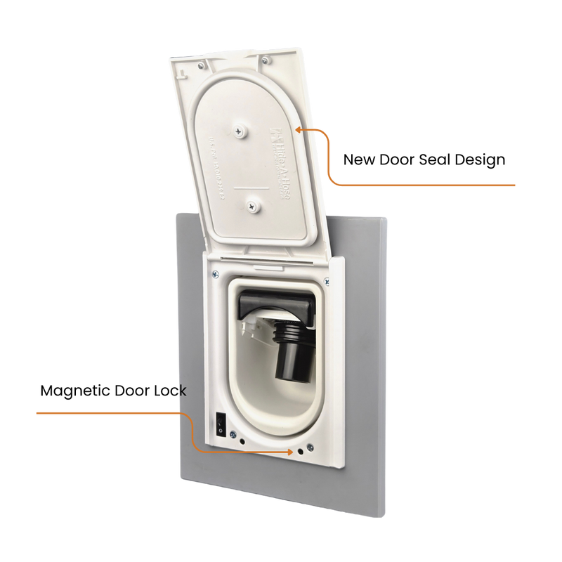 Hide-A-Hose White Trim Kit 6000 Pro HS6000W