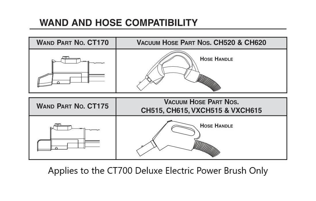 NuTone CT175 Aluminum Retractable Telescopic Electric Wand
