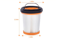 Shark Black/Orange Fabric Filters for ION W1 S87 Cordless Handheld Vacuums , 2/pk - #XHFWV200, 685