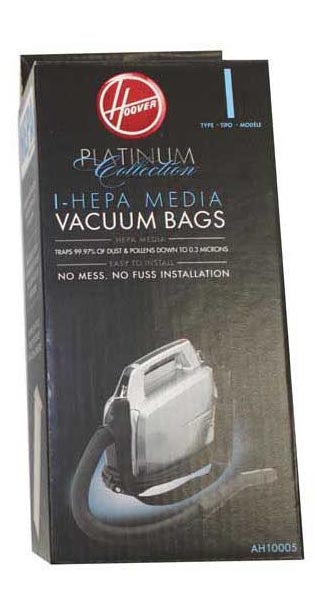 2 Genuine Hoover Type I canister vacuum cleaner bags