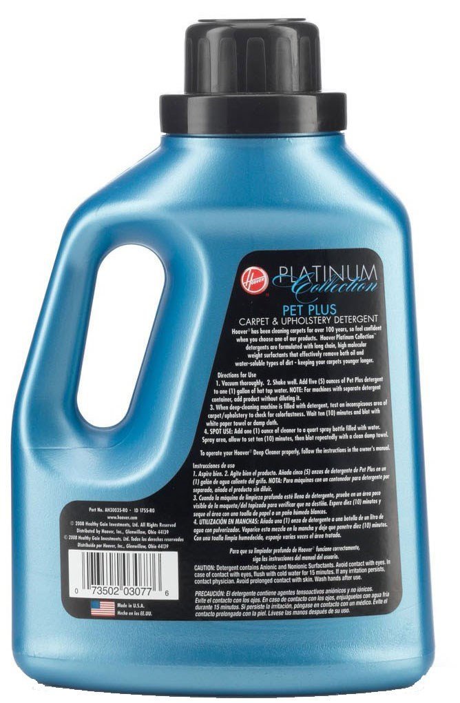 SHAMPOO-HOOVER,PET-KID MESS,50OZ,PLATINUM SERIES