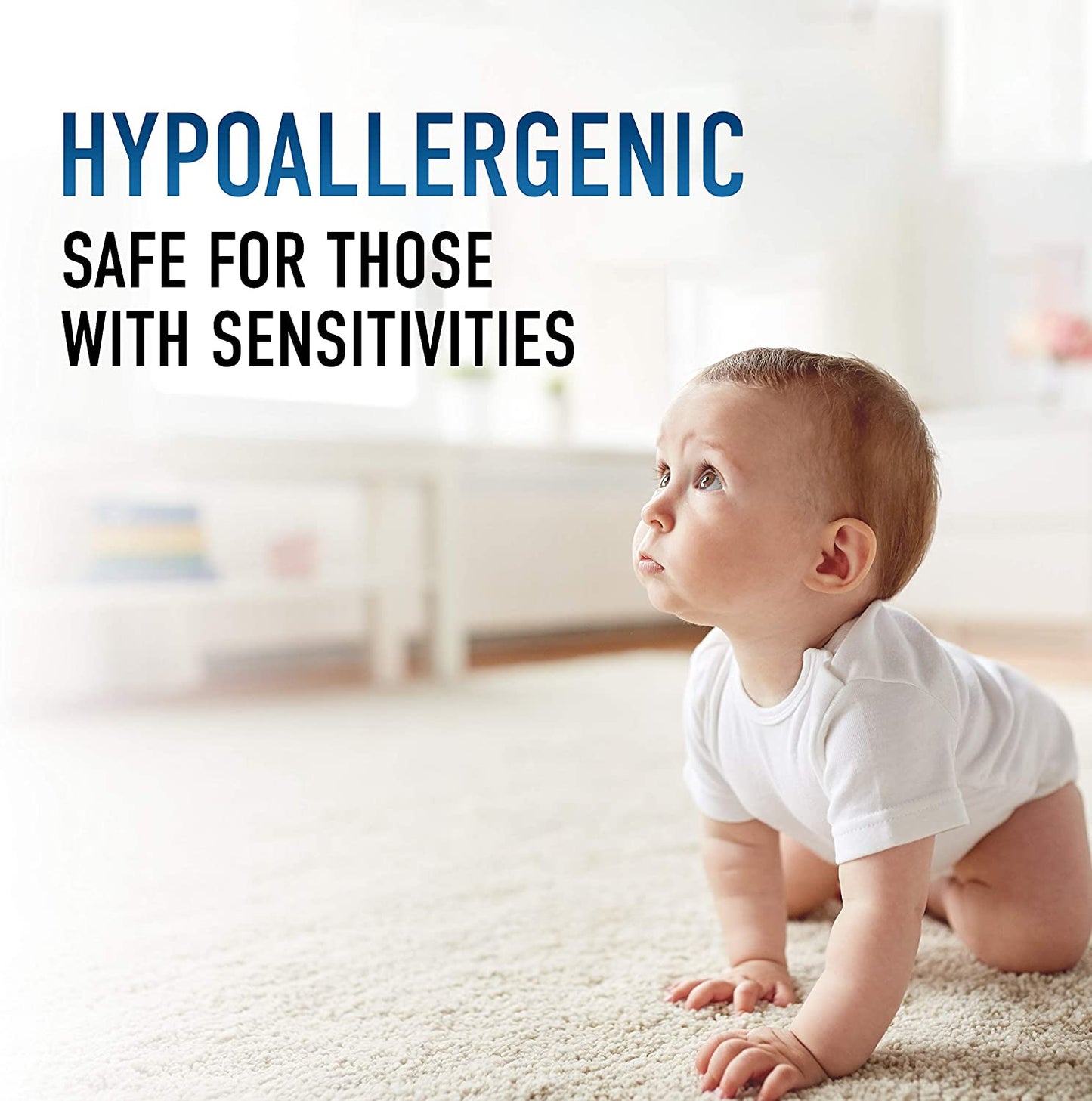 Hoover Free & Clean Deep Cleaning Carpet Shampoo, Concentrated Machine Cleaner Solution, 50oz Hypoallergenic Formula, 50 Fl Oz, AH30952