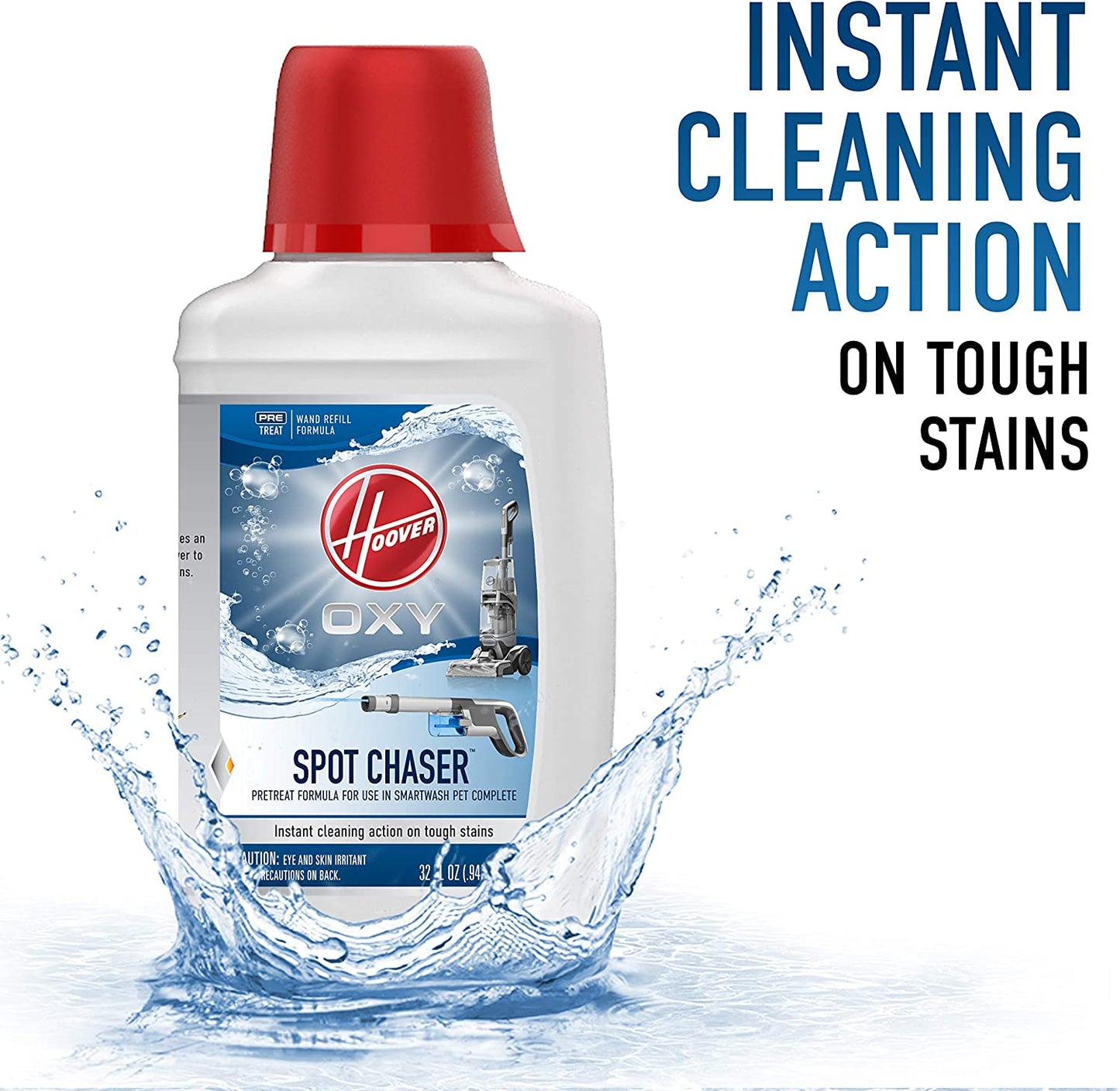 Hoover Oxy Pre-Treat Wand Refill Formula, 32-oz bottle