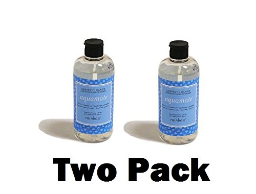 Genuine Rainbow AquaMate Carpet Shampoo, 16 oz. (Two Pack)
