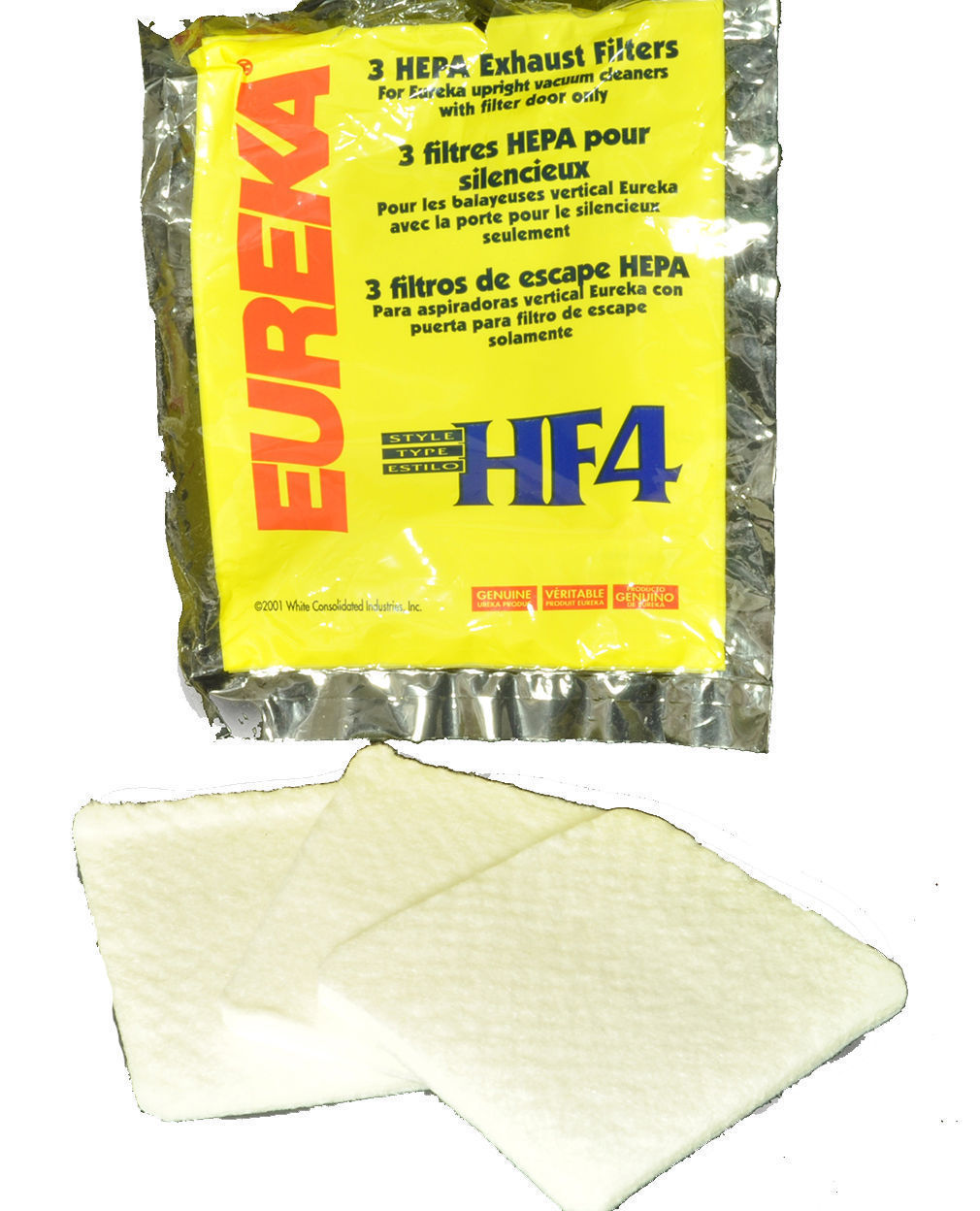 Eureka Filter Style HF-4 - 3/pk
