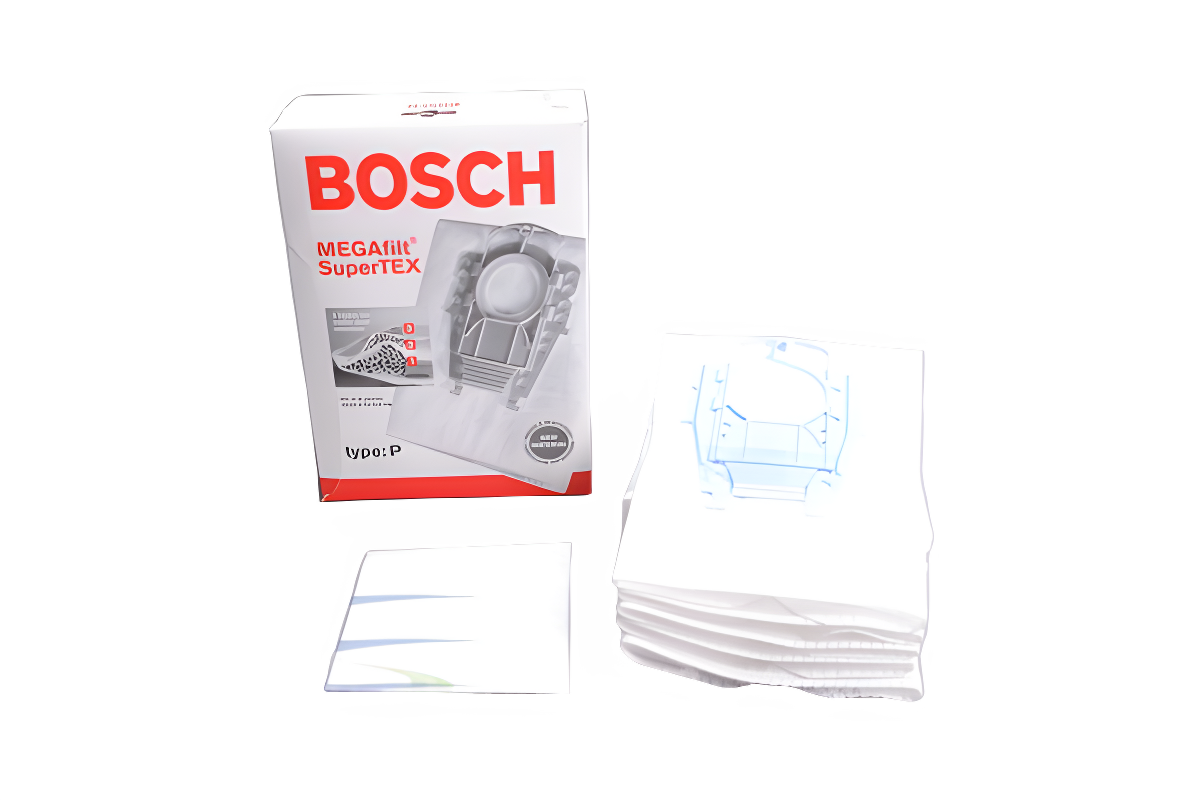 Bosch Type P Bags - Genuine replacement vacuum filter bag with 1 filter