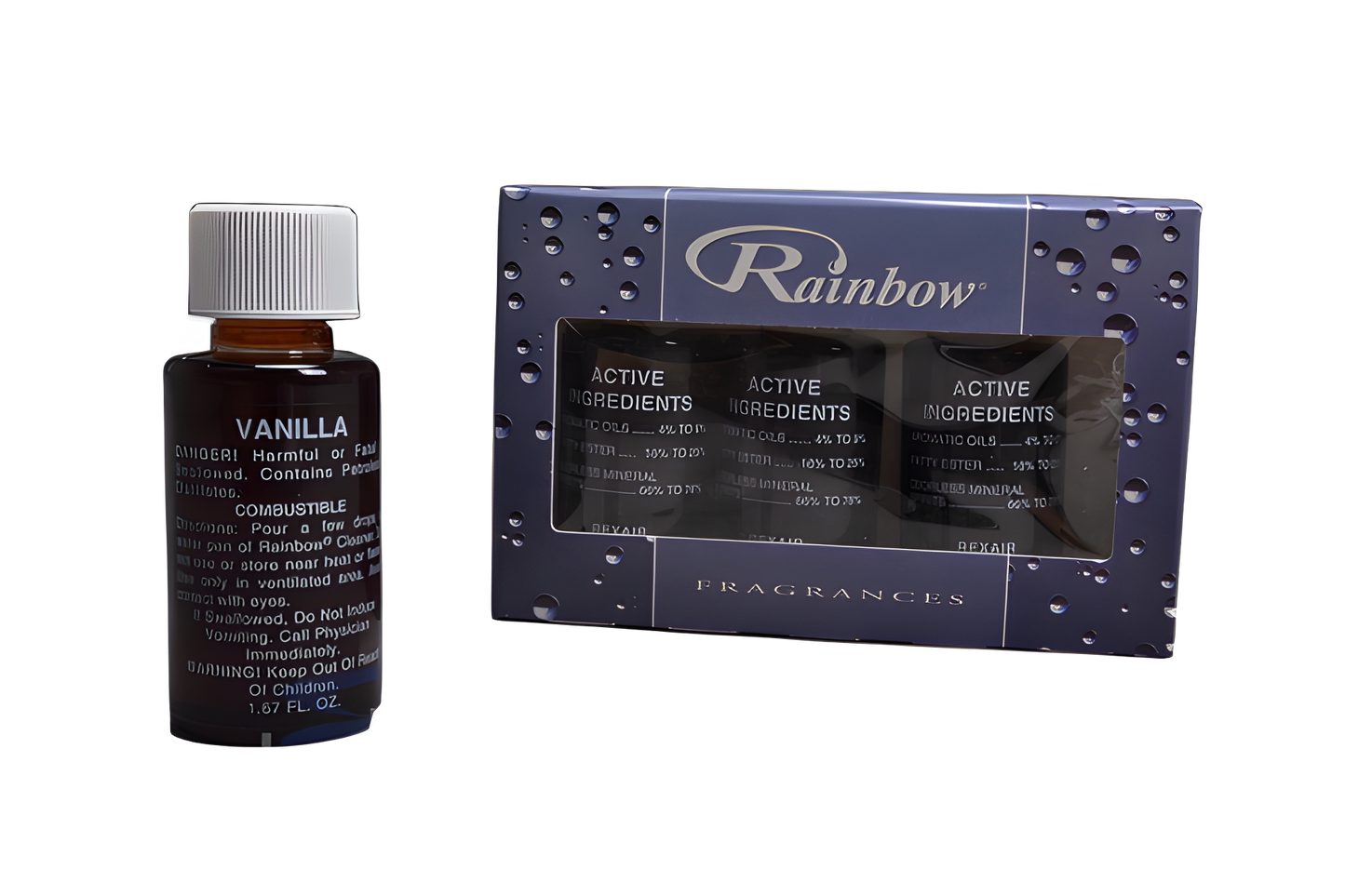 Rainbow Rexair Fragrance Pack, 1.6oz, 4pk, Vanilla Vacuum #R14939