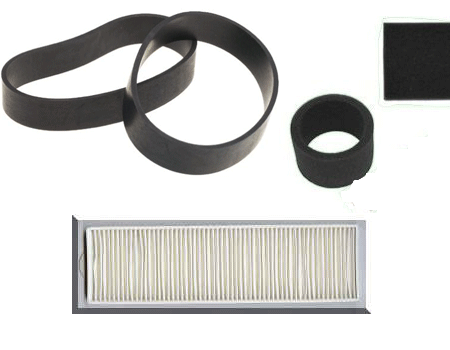 Bissell Lift-Off Vacuum Cleaner kit - 1 Year Supply Maintenance, Style7/8 Foam Filter, 8/14 Post Motor HEPA Filter, Style 8/14 Belts