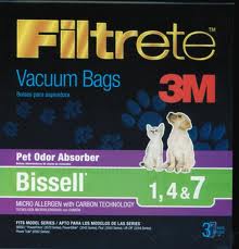 Bissell Type 1, 4 & 7 Vacuum Bags - 3 Pack