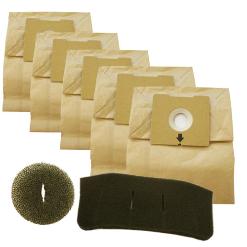 ACCESSORY KIT-BISSELL ZING CANISTER,CONTAINS (5) 4122 BAGS,(1) PRE FILTER & (1) POST FILTER