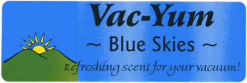 Vac-Yum Blue Skies Vacuum Scent 1.8oz