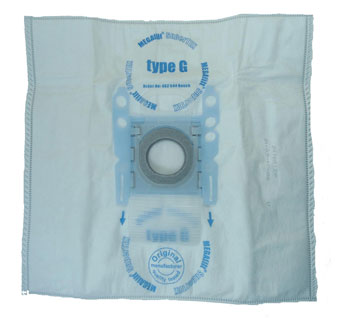 Bosch Style G Vacuum Bags BBZ51AFG2U, BBZ41FGALL - 5 Packs Bundle - Total 20 Bags