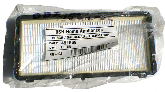 BOSCH 00579497 HIGH PERFORMANCE HYG VACUUM CLEANER FILTER