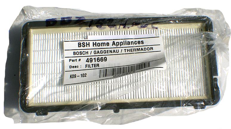 BOSCH 00579497 HIGH PERFORMANCE HYG VACUUM CLEANER FILTER