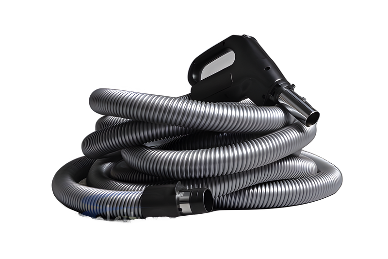 Wessel Werks Hose Assy, Plastiflex, 30ft, Low Voltagew/buttongas Pump Grip, Black & Silver Vacuum #XZ902138030BUI