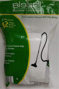 PAPER BAG-BISSELL COMPACT CANISTER,12PK