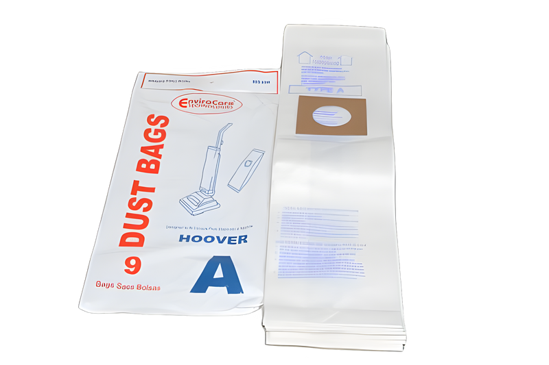 Paper Bags Hoover, A, 9pk, 2 Ply, Uprightenvirocare, Repl Vacuum #809-9SW