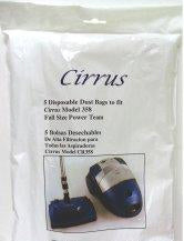 Replacement Cirrus 358 Canister Vacuum Bags - Genuine - 5 pack