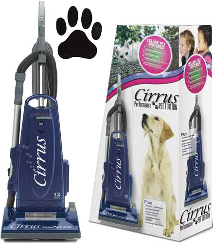 Cirrus CR99 Residential Upright Vacuum Cleaner with Quickdraw style tools on board