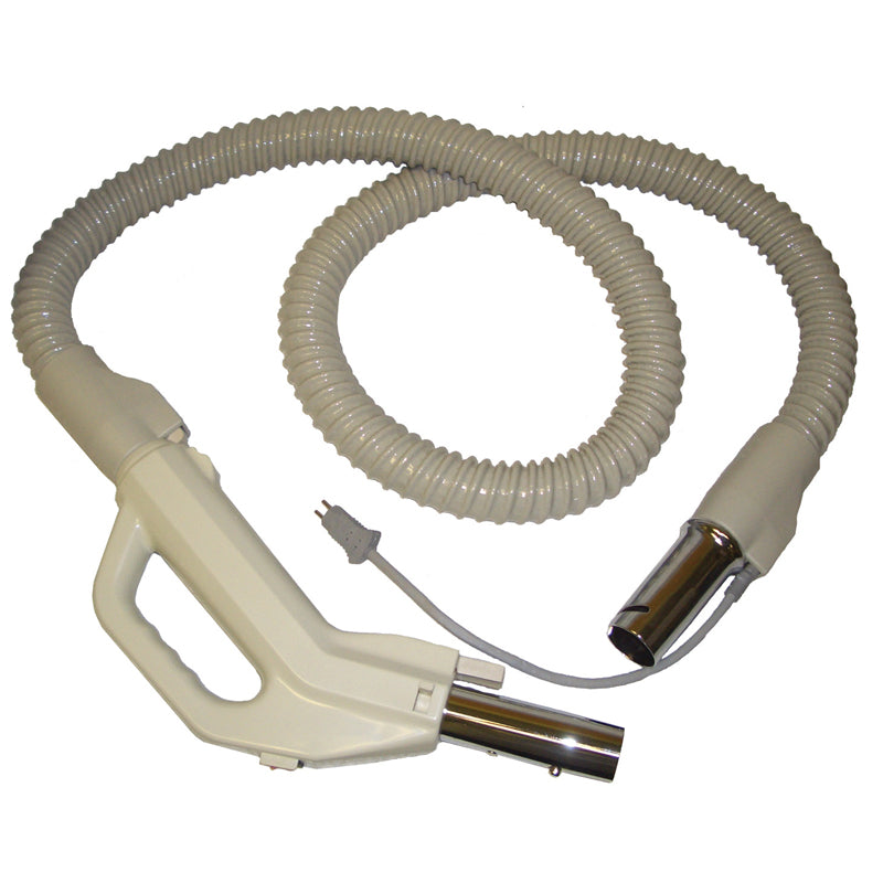 Allegro 35-Foot Central Vacuum Hose – Crush-Proof Pigtail, Universal Fit